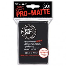 Ultra PRO 50 - Pro Matte Black 標準牌套 - 82728 Ultra PRO 50 - Pro Matte Black 標準牌套 - 82728