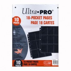 Ultra PRO Magic the Gathering 18-Pocket pages 10 Pages - 82826