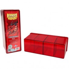 Dragon Shield 4-Compartment Box - Red - AT-20307