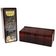 Dragon Shield 4-Compartment Box - Brown - AT-20311