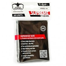 Ultimate Guard 60 - Mini Size Supreme Deck Protector Sleeves - Black - UGD010060