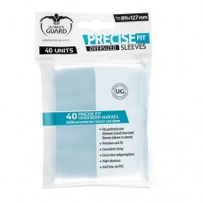 Ultimate Guard 40 - Oversized Precise Fit Deck Protector Sleeves - Transparent - UGD010449
