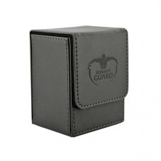 Ultimate Guard 80+ Flip Deck Case Leatherette Box - Black - UGD010146