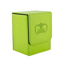 Ultimate Guard 80+ Flip Deck Case Leatherette Box - Green - UGD010150