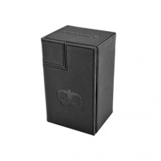 Ultimate Guard 80+ Xenoskin Flip n Tray Deck Case Box - Black - UGD010221