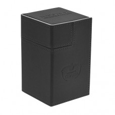 Ultimate Guard 100+ Xenoskin Flip n Tray Deck Case Box - Black - UGD010372