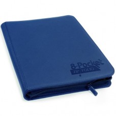 Ultimate Guard Binder 8-Pocket QuadRow Zipfolio XenoSkin - Dark Blue - UGD010434