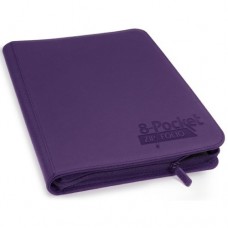 Ultimate Guard Binder 8-Pocket QuadRow Zipfolio XenoSkin - Purple - UGD010438