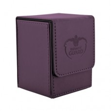 Ultimate Guard 100+ Flip Deck Case Leatherette Box - Purple - UGD010401