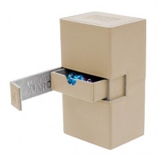 Ultimate Guard 160+ Xenoskin Twin Flip n Tray Deck Case Box - Sand - UGD010653