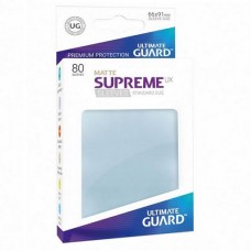 Ultimate Guard 80 - Supreme UX Sleeves Standard Size - Matte Transparent - UGD010552