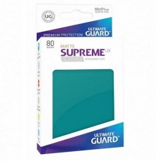 Ultimate Guard 80 - Supreme UX Sleeves Standard Size - Matte Petrol - UGD010555