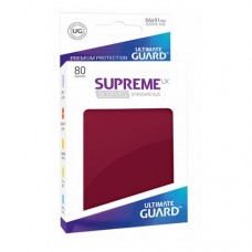 Ultimate Guard 80 - Supreme UX Sleeves Standard Size - Burgundy - UGD010607