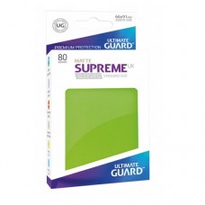 Ultimate Guard 80 - Supreme UX Sleeves Standard Size - Matte Light Green - UGD010553