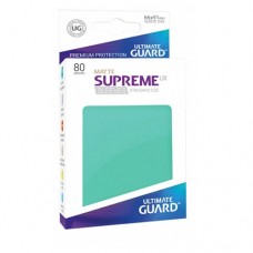 Ultimate Guard 80 - Supreme UX Sleeves Standard Size - Matte Turquoise - UGD010556