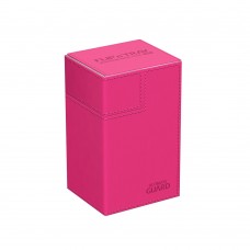 Ultimate Guard 80+ Xenoskin Flip n Tray Deck Case Box - Pink - UGD010773