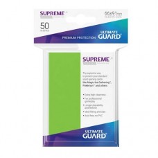 Ultimate Guard 50 - Supreme UX Sleeves Standard Size - Light Green - UGD010792