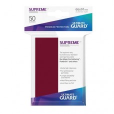 Ultimate Guard 50 - Supreme UX Sleeves Standard Size - Burgundy - UGD010803