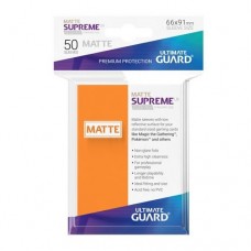 Ultimate Guard 50 - Supreme UX Sleeves Standard Size - Matte Orange - UGD010825